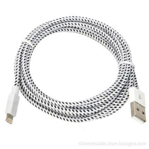 Strong Braided Lightning Sync Data Cable USB Charger for iPhone 6/5C/5S/iPad Air